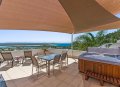 Roof top spa and view